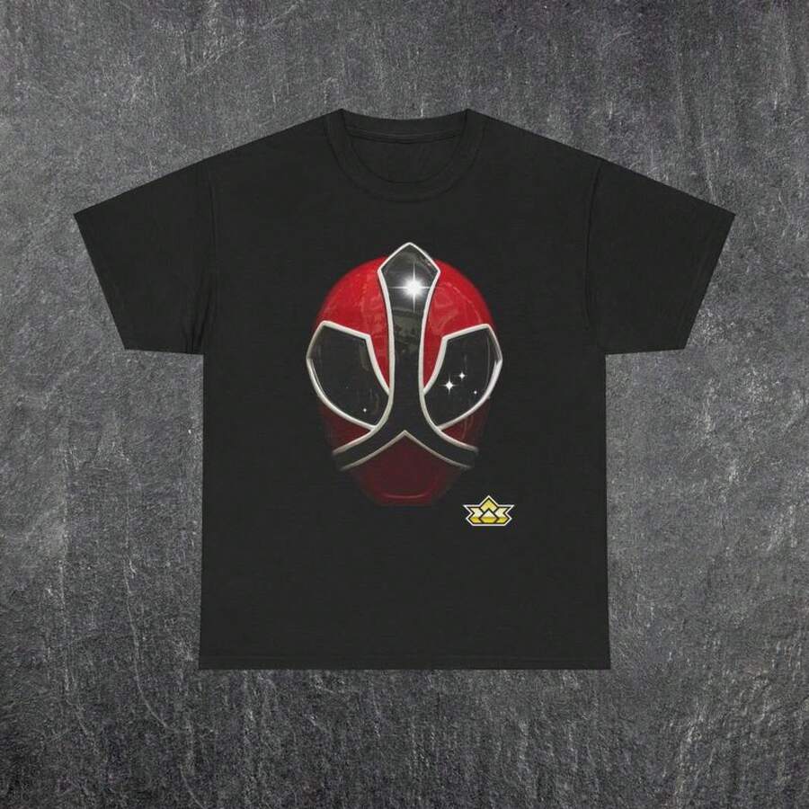

Unisex s Power Samurai Red Ranger T-Shirt-Classic Casual Short Sleeve Graphic Unisex T-Shirt XXL