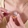 Opening Closing Jewelry Pendant Cute Cloud Opening Box Necklace New Phase Box Necklace for Women