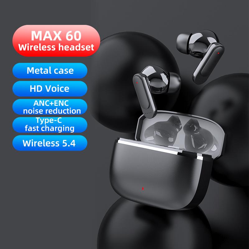 Wireless Noise-Cancelling Bluetooth Earbuds with HD Music & Long Battery Life