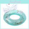 Cute Sparkling 3d Swan Swimming Ring For Children Thickened Underarm Ring Water Safety Ring