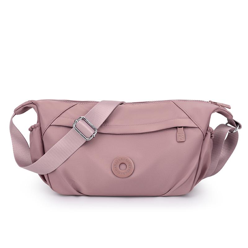 Water-Resistant Nylon Handbag Women's Lightweight Multi-Compartment Large Capacity Shoulder Bag