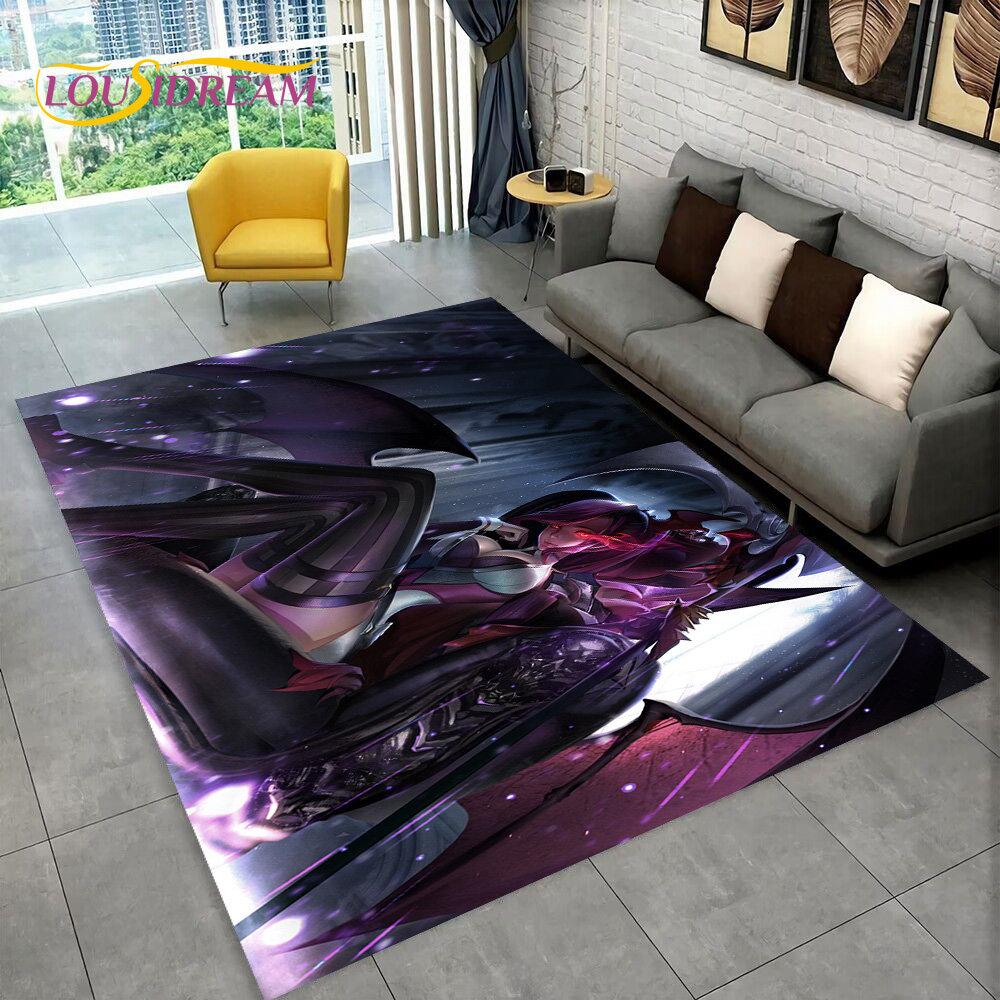 HD Valorant Series Game Gamer-Bereichsteppich, Teppich für Zuhause, Wohnzimmer, Schlafzimmer, Sofa, Fußmatte, Dekor, Kinder spielen, rutschfeste Bodenmatte