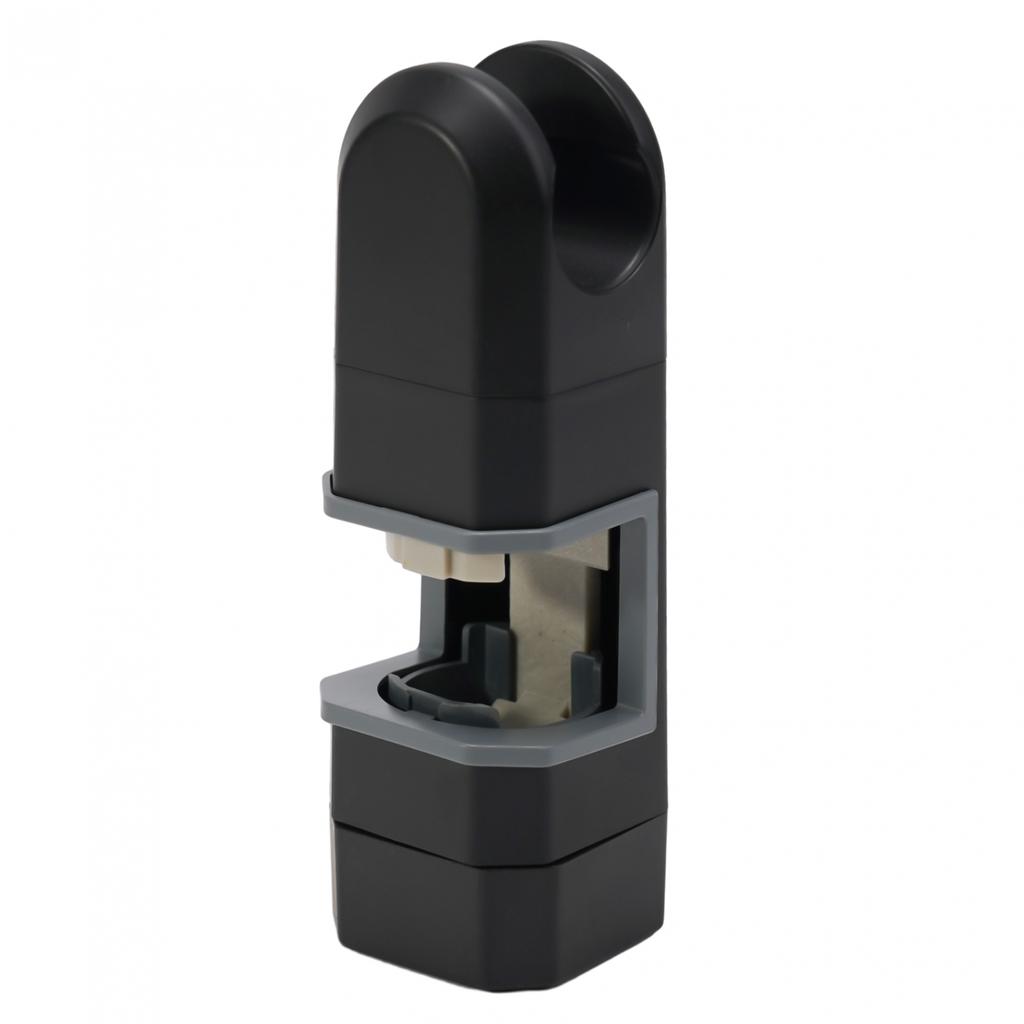 Universell 15mm-30mm Krom Duschstång Huvudglidare Stånghållare Justerbart Fäste