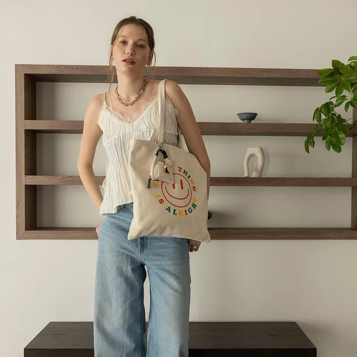 smiley ecobag