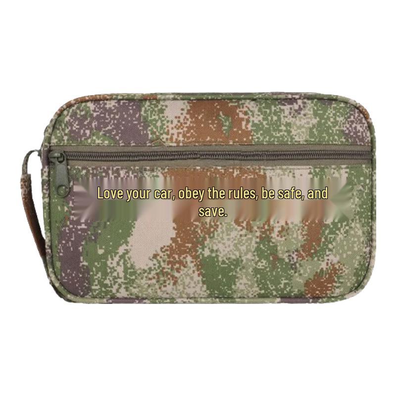 

Multi-functional Camo Driving Document Bag