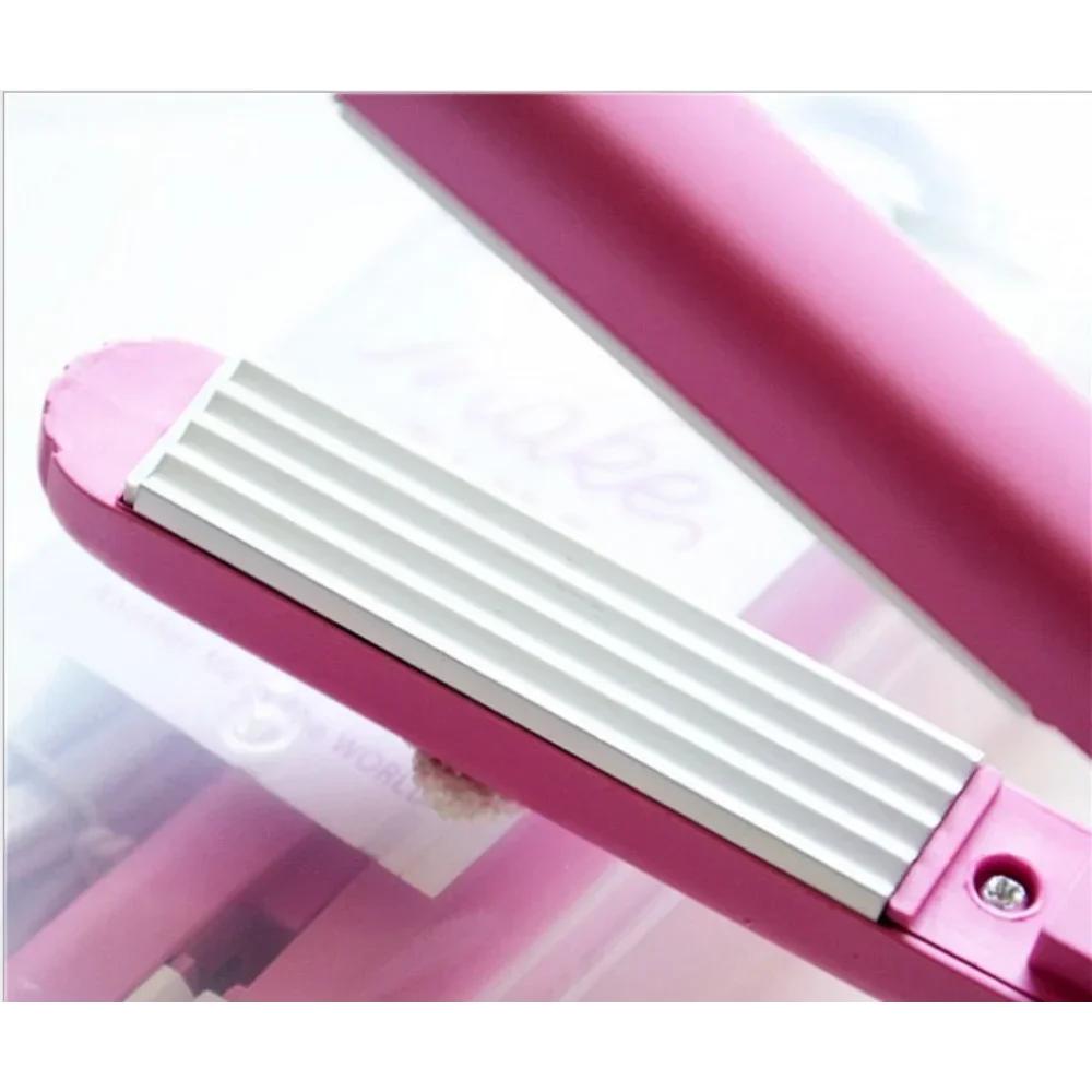 Mini kawaii kulma na rovné vlasy rovná kulma na dvojí použití dlaha elektrická kulma studentská kolej cestovní přenosná