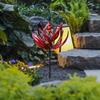 New Modern Minimalist Decorable Harlow Wind Spinner Rotator Harlow Wind Spinner Wrought Iron Windmill Gardening Detachable Plug