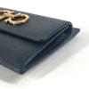 Salvatore Ferragamo Wallet Pouch Gancini logo card coin purse Card Case