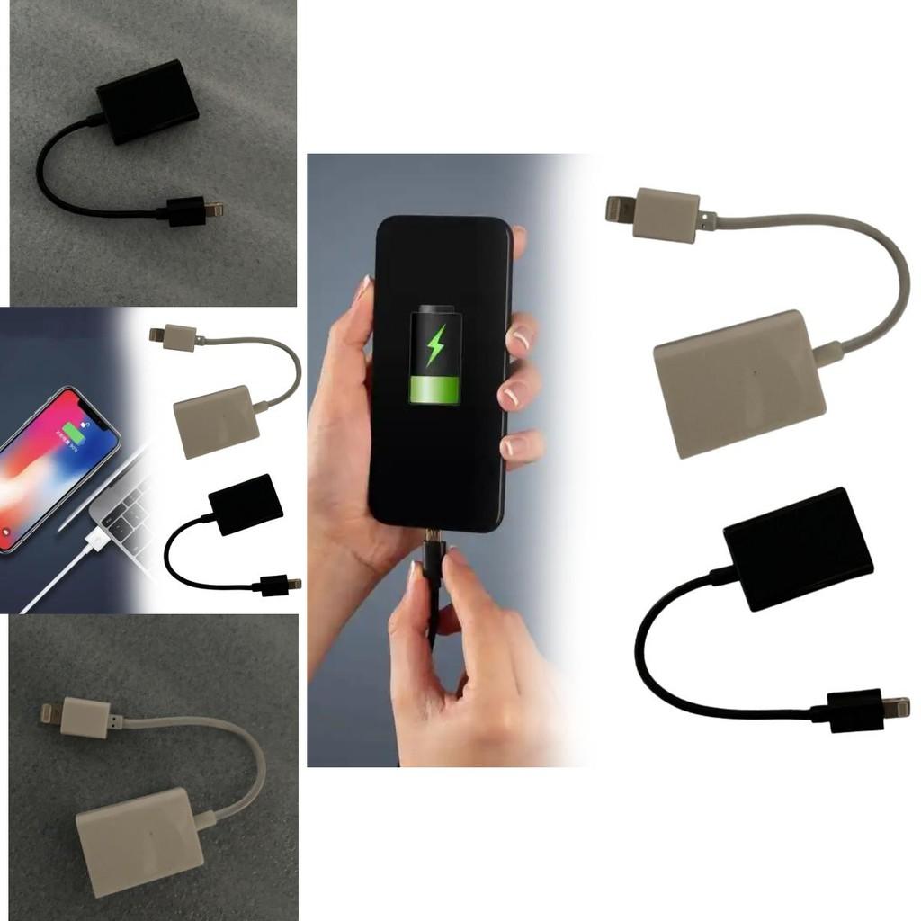 Apple Usb Otg Adapter For Iphone Ipad With Charging And Data Transfer Functionalities For Mobile Users