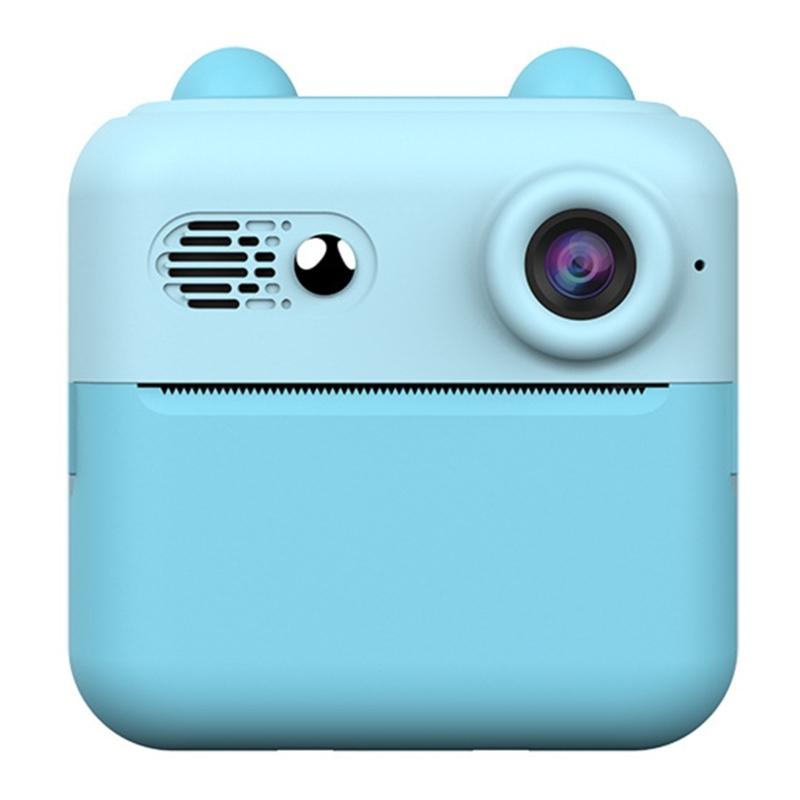 Kids Print Camera Photography with Rechargeable Battery and Paper for Creative Play