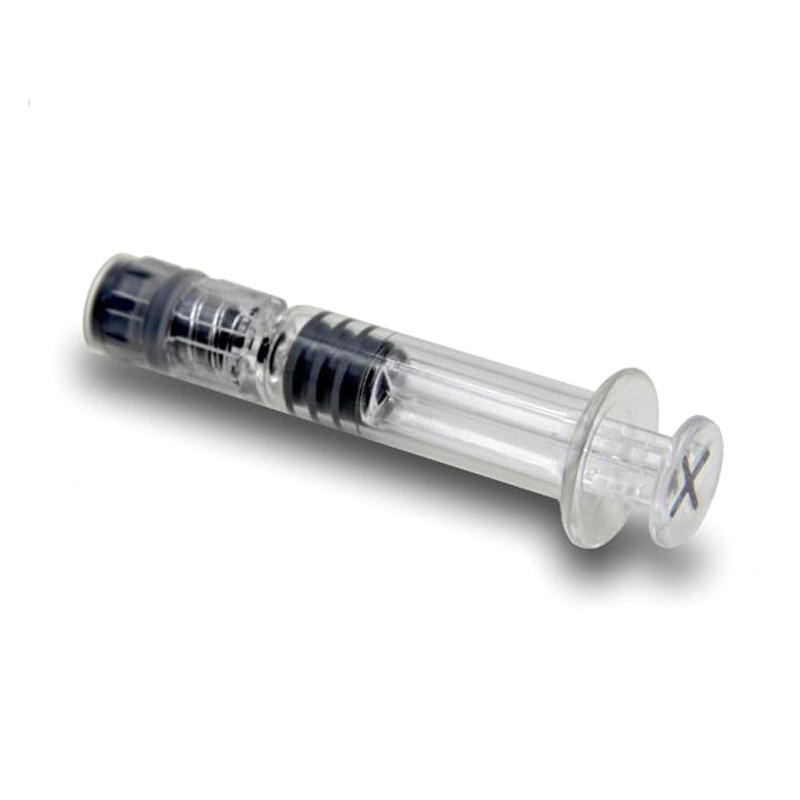 Glass Syringe Luer Lock Syringe Borosilicate Glass Prefillable Syringe 1Ml