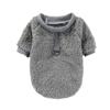 Thick Fleece Two-Legged Pet Clothes for Autumn/Winter - Leashable, Hoodless