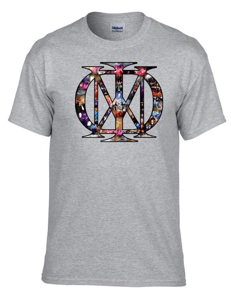 Dream Theater Star Rock Music Grey TShirt 129grey S