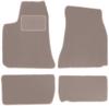 Beige Velvet Floor Mats For: Lancia Thema II Sedan (2011-2014)