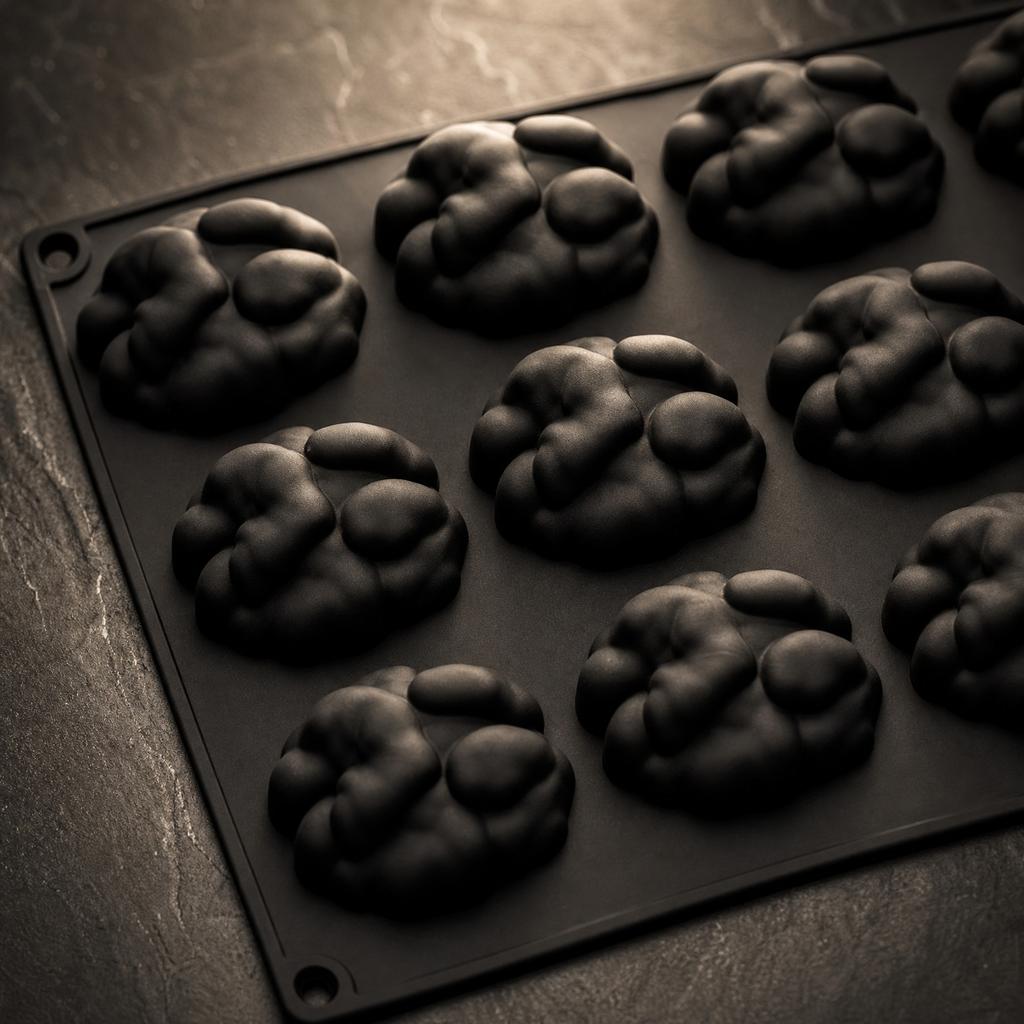 Walnut Food Grade Silicone - Single Cavity for , Baking, Resin , Soap, Candle Making, Non-Stick Easy Release