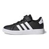 adidas Tênis Grand Court J Preto Branco Infantil Core-Black Cloud-White GW6513