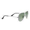 Ray-Ban Thin Frame Temples Metal aviator Sunglasses Unisex Couple Silver