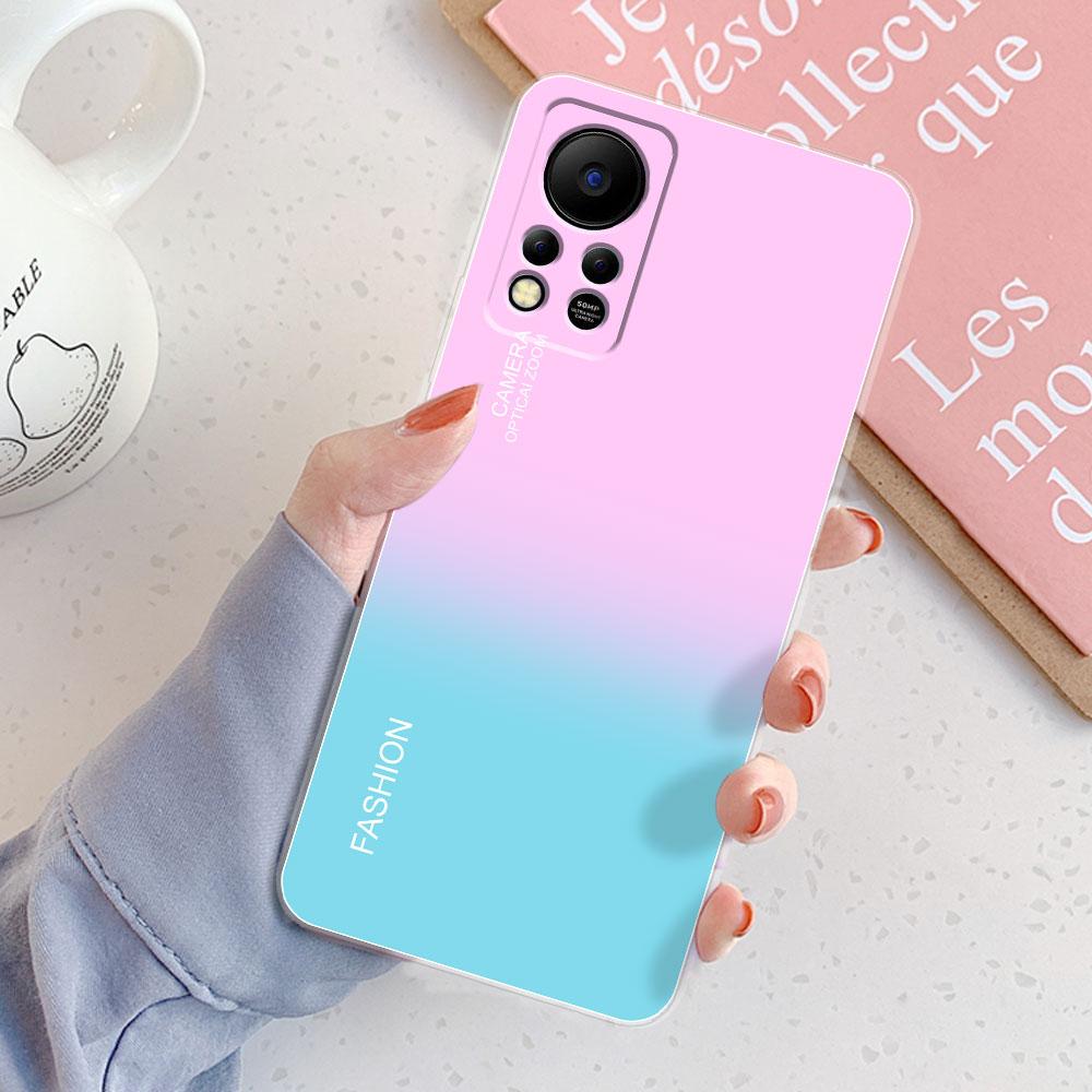 Voor Infinix HOT 11S NFC Hoesje X6812B 6,78 Inch Schokbestendig Achterkant Telefoonhoesjes Voor Infinix Hot11s 11 s NFC Slank Siliconen Transparante Bumper
