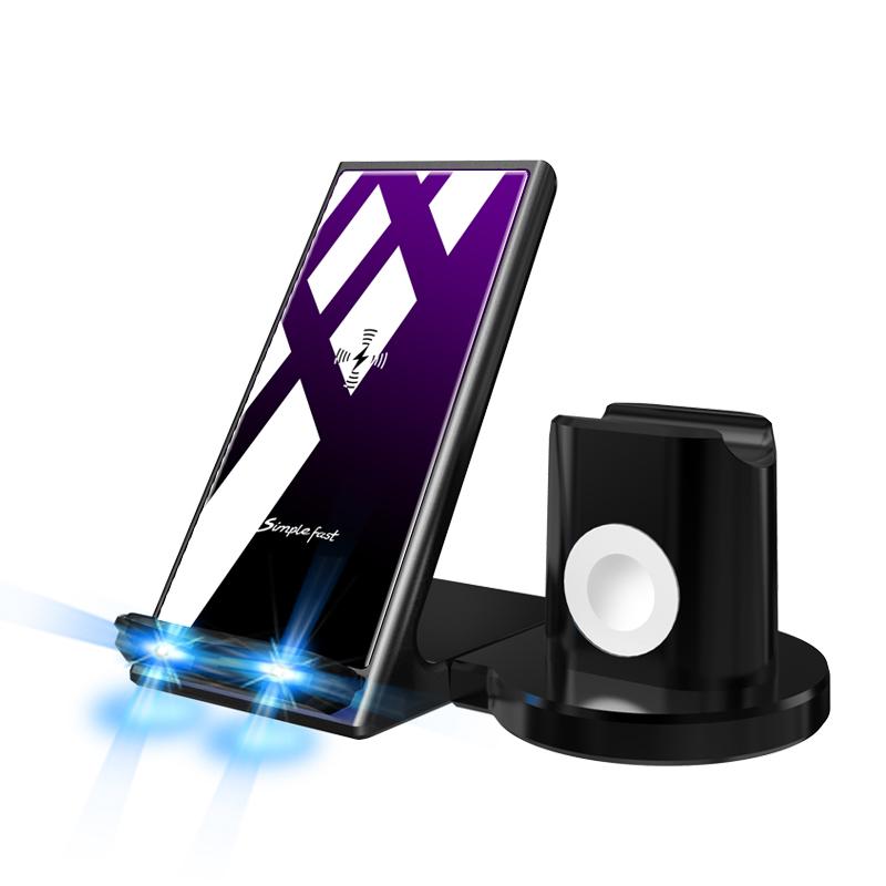 

Беспроводная зарядная станция 6 в 1, быстрая зарядка для Bluetooth-гарнитуры для Airpods, часы Forapple для телефона, универсальное магнитное зарядное устройство universal