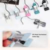 Stainless Steel Clothes Hangers With Clips Hanging Underwear Socks And Stockings 10pcs