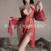 Sexy underwear women's pure desire hot retro style Hanfu private long nightgown