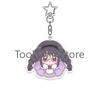 Madoka Magica Keychain Fashion Exquisite Anime Cartoon Figure Figure Decor Pendant Key Ring Ornaments Acrylic Bag Backpack Gift