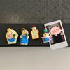 Resin Cute Cartoon Cat Fridge Magnetic Sticker Kawaii Zakka 3D Refrigerator Magnet Magnets Home Decoration Creative BirthdayGift