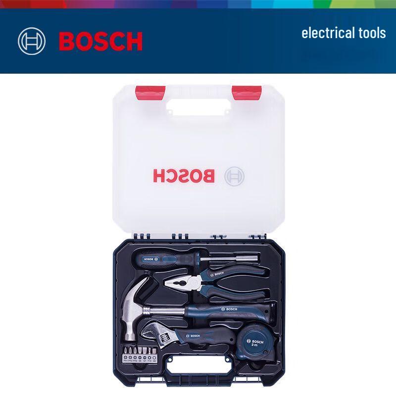 Bosch 12-Piece Household Tool Set CN plug (adapter included)