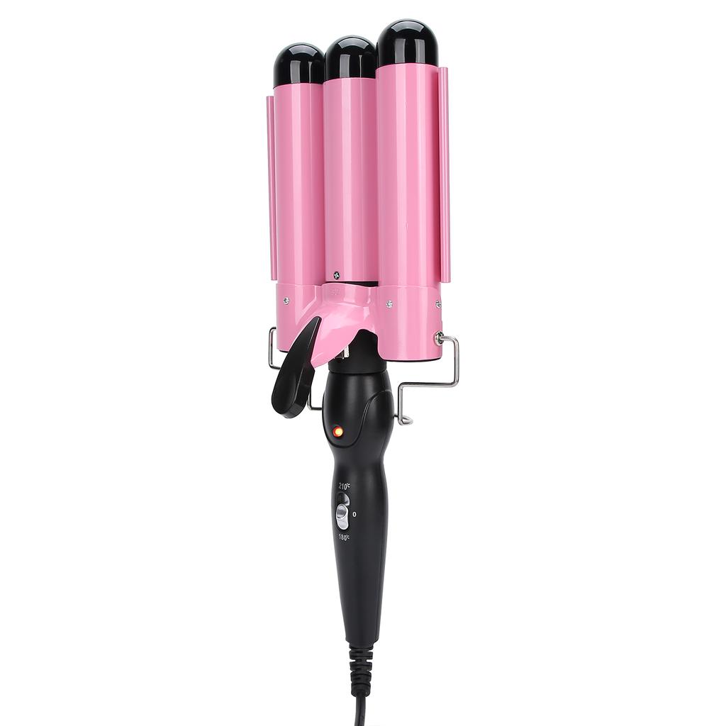 3 Barrel Curling Iron Wand Adjustable Hair Curler Waver Crimper Hair Styling Tool