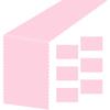 6 Pcs Light Pink Scalloped Table Runner Plastic 14 X 108 Inch Disposable Pink Runner for Table Wedding Baby Shower Birthday Party Decorations