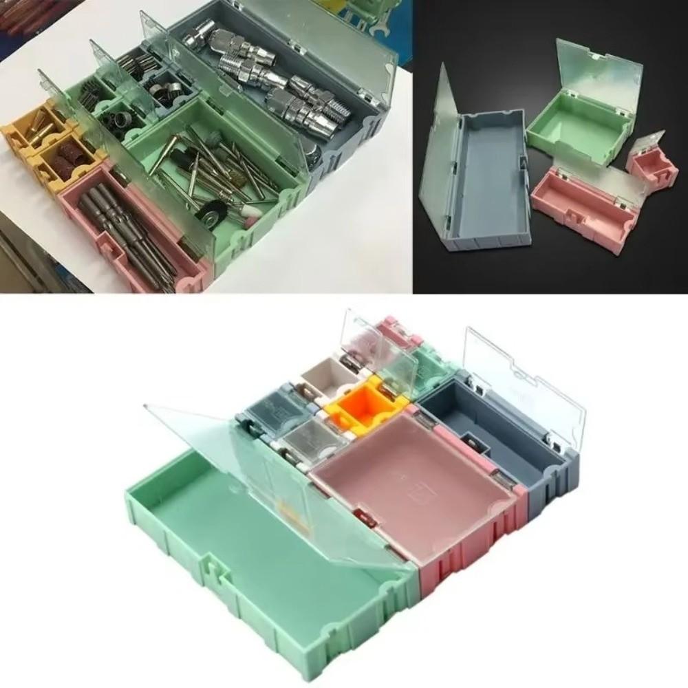 Mini Small Parts Organizer Stackable Resistance Storage Box  For Jewelry Storage