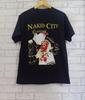 Camiseta Preta da Banda Naked City Music Tour Tamanhos Completos S-5XL