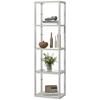 Four-Shelf Floor Lamp - Grey