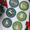 Emboss Sealings Wax Stamp Head Brasses Sealing Stamp Wax Seal Stamp Head Replacement for Envelope Sealing Greeting Card