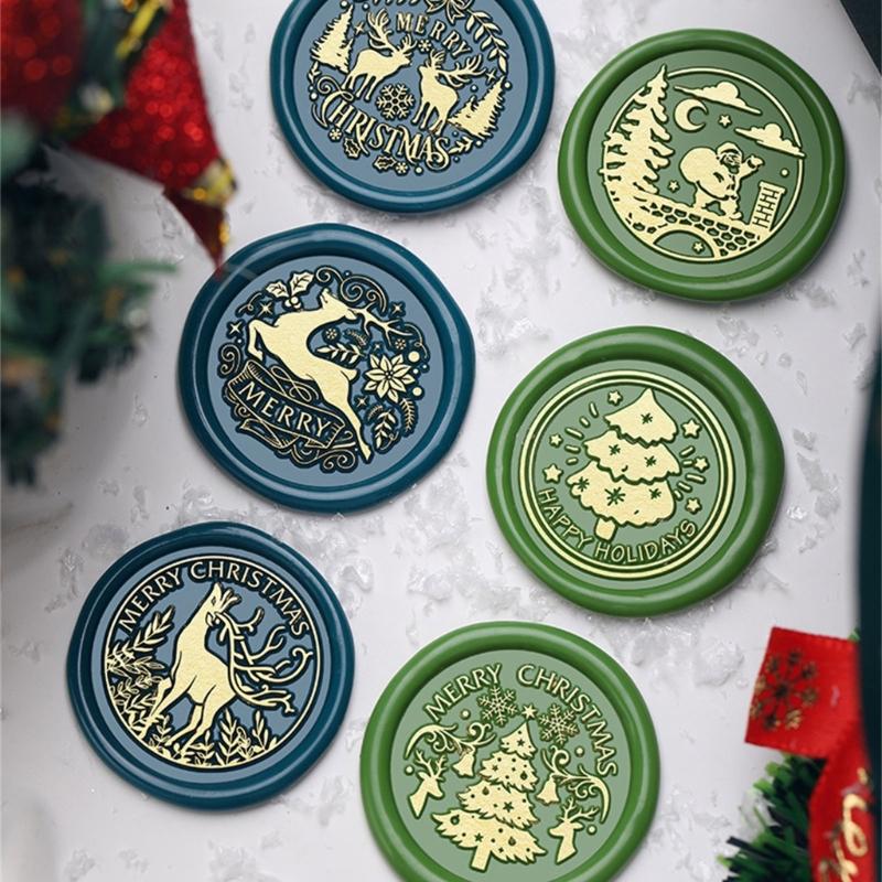 Emboss Sealings Wax Stamp Head Brasses Sealing Stamp Wax Seal Stamp Head Replacement for Envelope Sealing Greeting Card