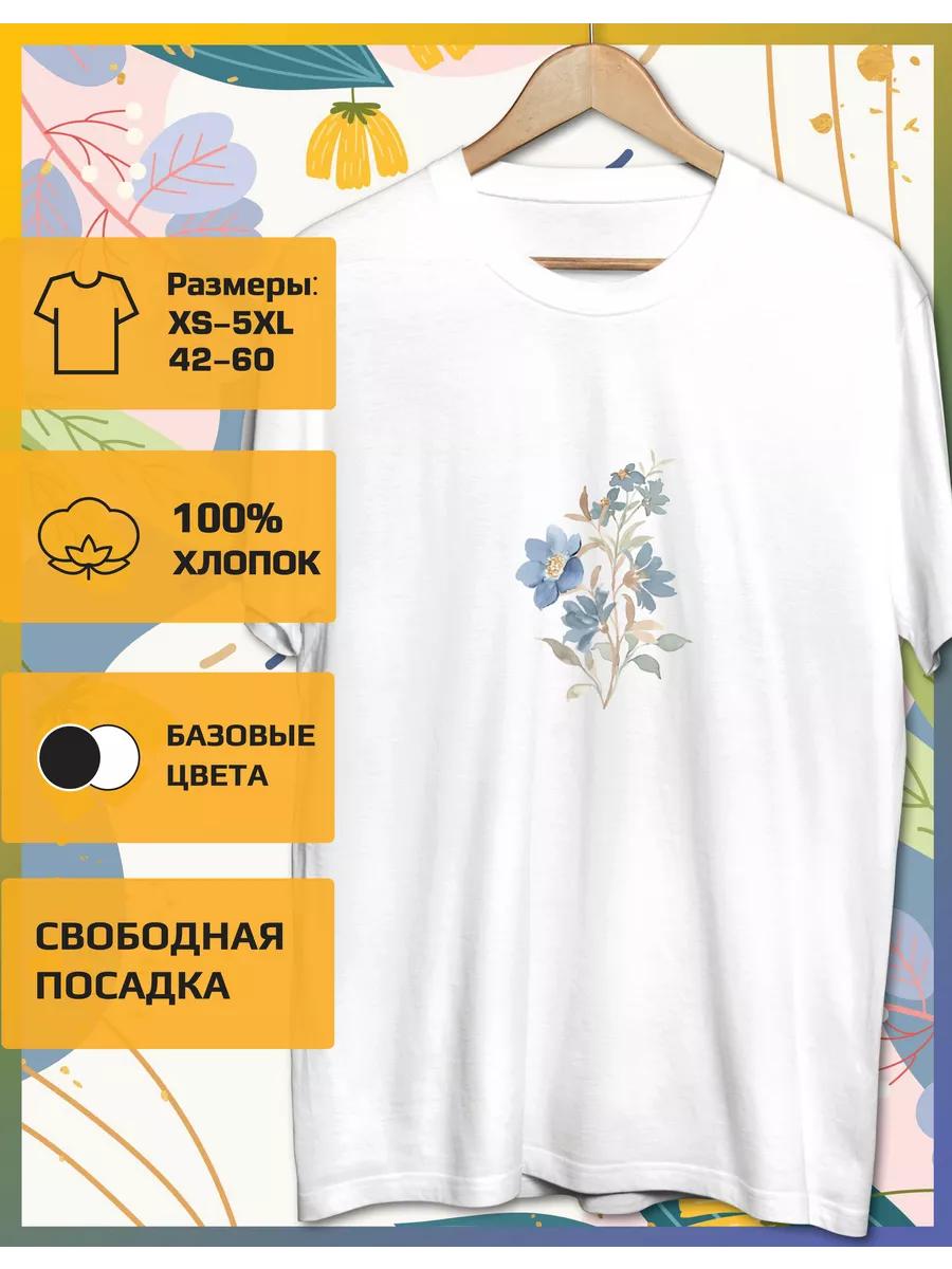 T-shirt with a Spring print 3XL