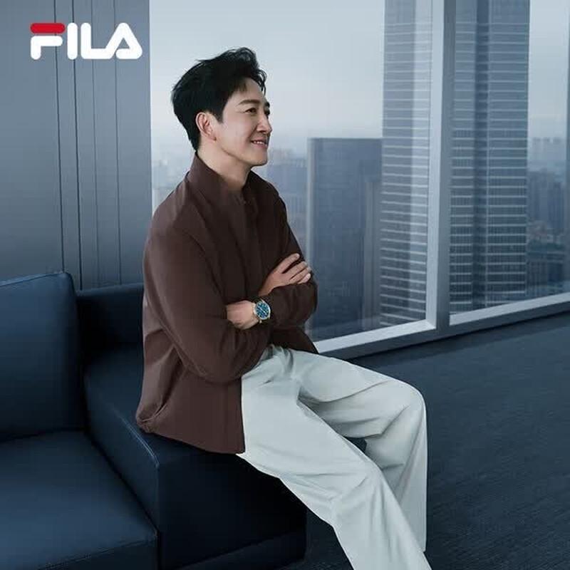 FILA Wang Yang Collection Men's Stand Collar Woven Jacket