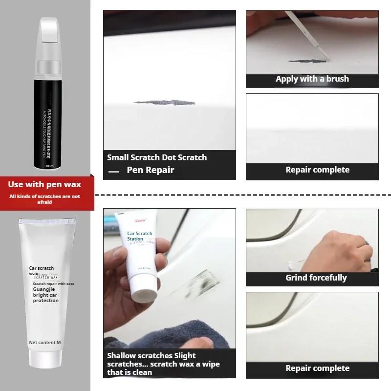 For Volkswagen Golf 7 Golf 8 Car Paint Repair Pen Original Black White Car Paint Repair