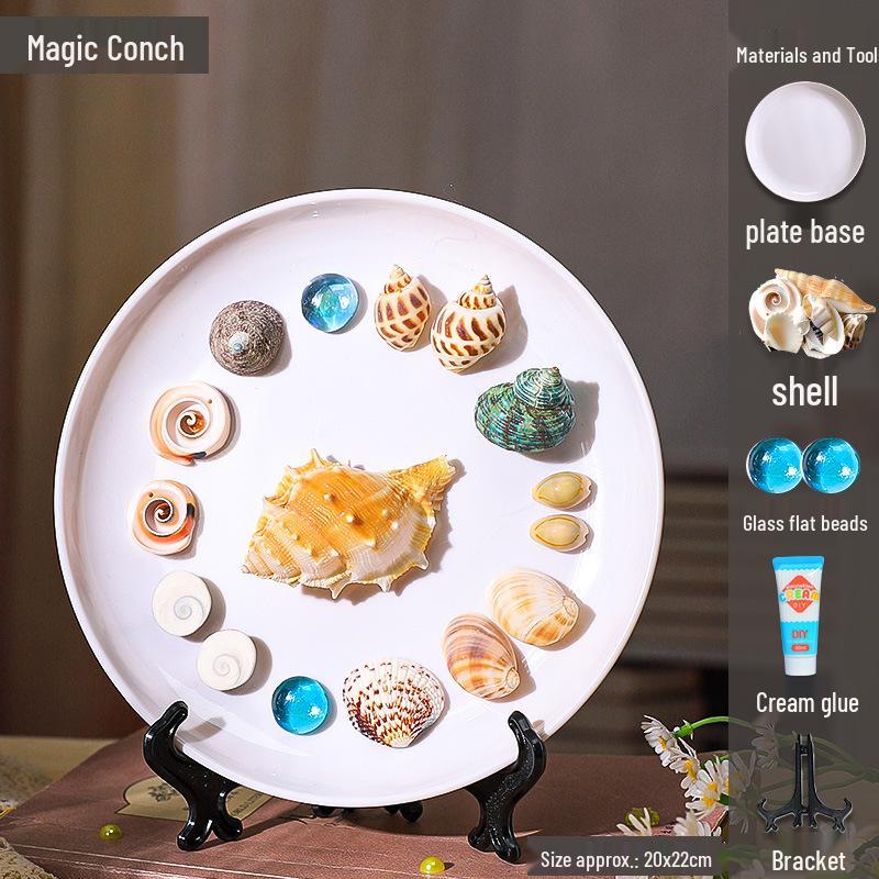 DIY Mosaic Plate Painting Kit: Creative Parent-Child Educational Ornament for Kindergarten