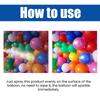 Balloon Shine Spray Antied Fading Enhances Gloss Prevent Oxidation 100ml Balloon Shine Liquid for Birthday Parties Decors
