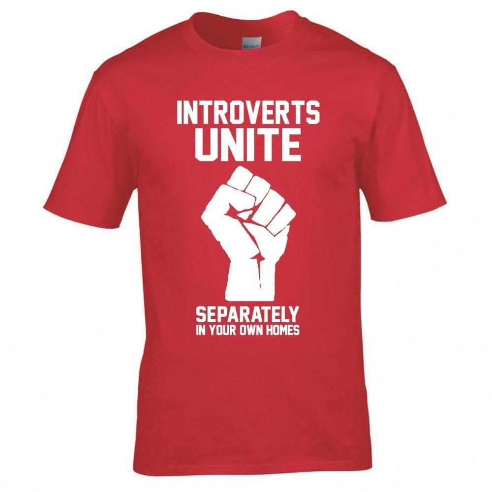 Funny Introverts Unite Tshirt