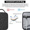 Zwarte Panter Huidpatroon Geïsoleerde Lunchtas voor Kinderen School Koeltas Thermische Voedseldoos Tote Draagbare Lunchboxen Container