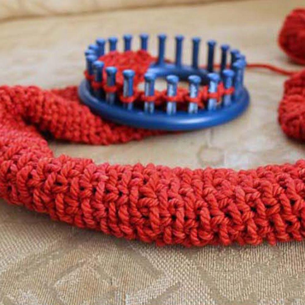 Weaver Weaving Scarf Sweater Hat Shawl DIY Stitching Knitting Machine