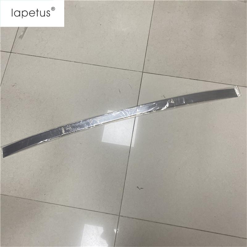 Rear Tail Door Lid Molding Strip Decoration Cover Trim Stainless Steel Accessories Exterior For Peugeot 3008 3008GT 2017 -