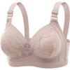 Premium Seamless Push-Up Bra for Middle-aged & Elderly Women - Beautiful Back, Wireless, Plus Size Lingerie for Mother's Day