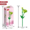 Hot Creative Small Building Block Flower Art Classic Brick Mini Potted Plant Gift For Girls Desk Decoration Simple Assembly Toys