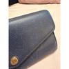 Used Louis Vuitton long wallet dark navy