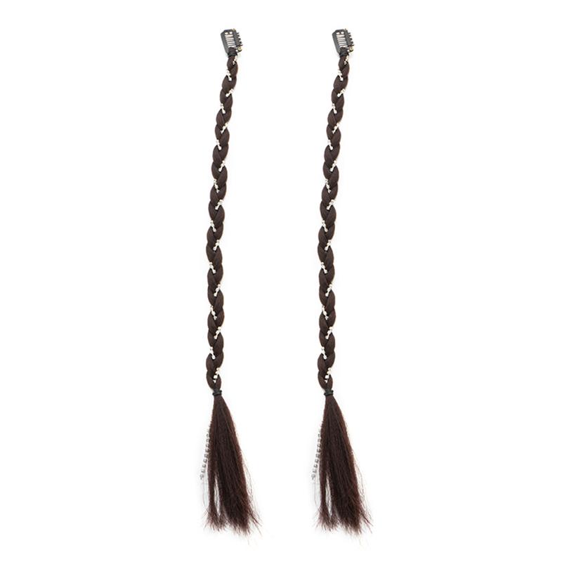 Neues einfarbiges Haarfärbemittel Twist Haarband Damen Koreanischer Sportstil Stirnband Joker Boxzopf Mode Mädchen Haaraccessoires