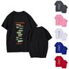 Women's Casual Printed T-Shirt Round Neck Pullover Short Sleeve Top