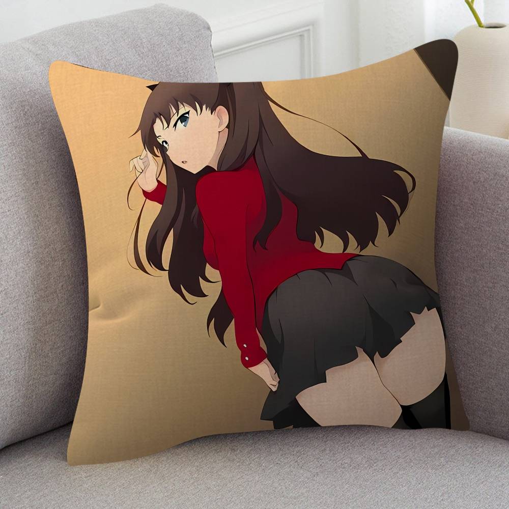 GAME Fatestay Night Pillowcase Toon Gift Cushion Cover Bedroom Home Sofa Chair Seat Decor Pillow Case